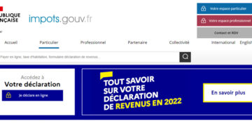 Déclaration fiscale 2022