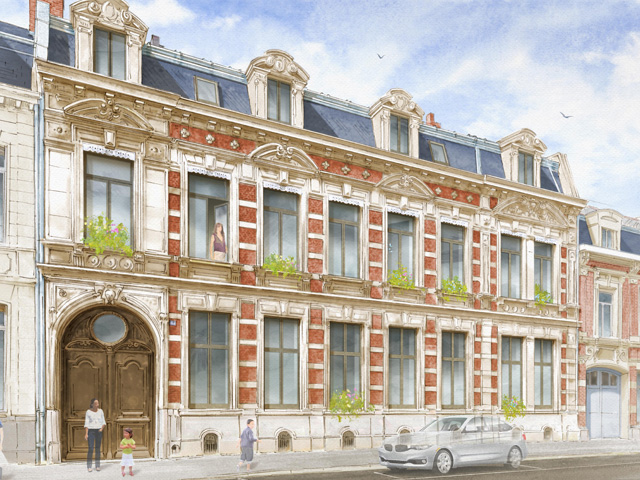 Hôtel particulier Acanthe, Armentières (59)