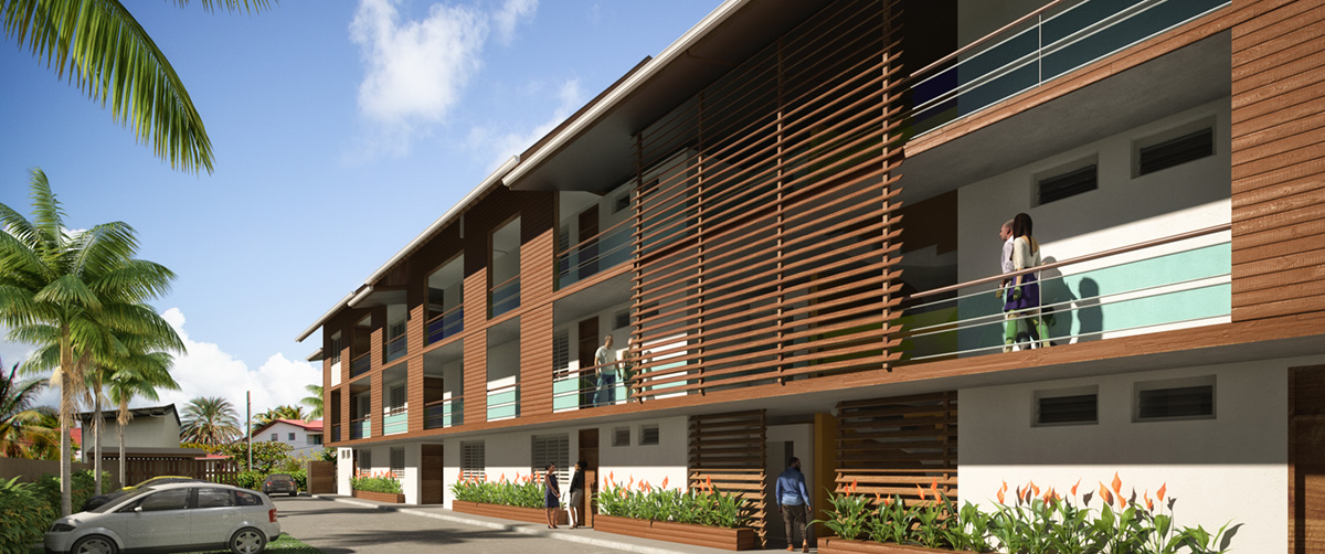 Résidence Roc Baduel, immobilier Neuf Cayenne (973)