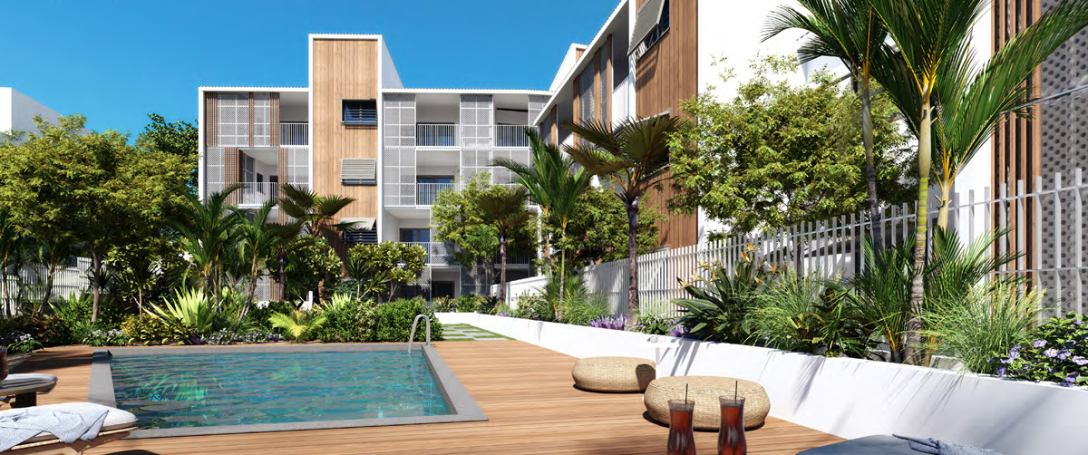 Les Jardins d’Elyssa, immobilier Neuf Saint-Louis (974)