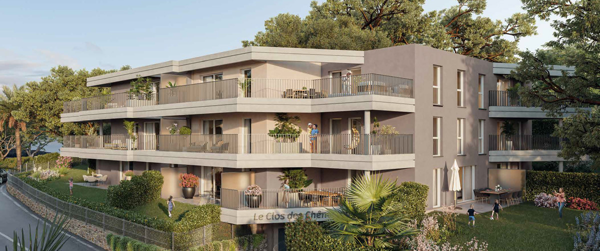Le Clos des Chênes, immobilier Neuf Cannes (06)