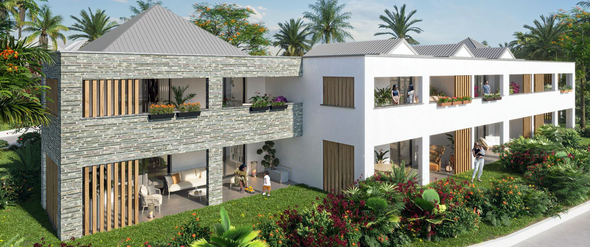 Les Jardins de la Grande Caye, immobilier Neuf Cul-de-Sac (978)