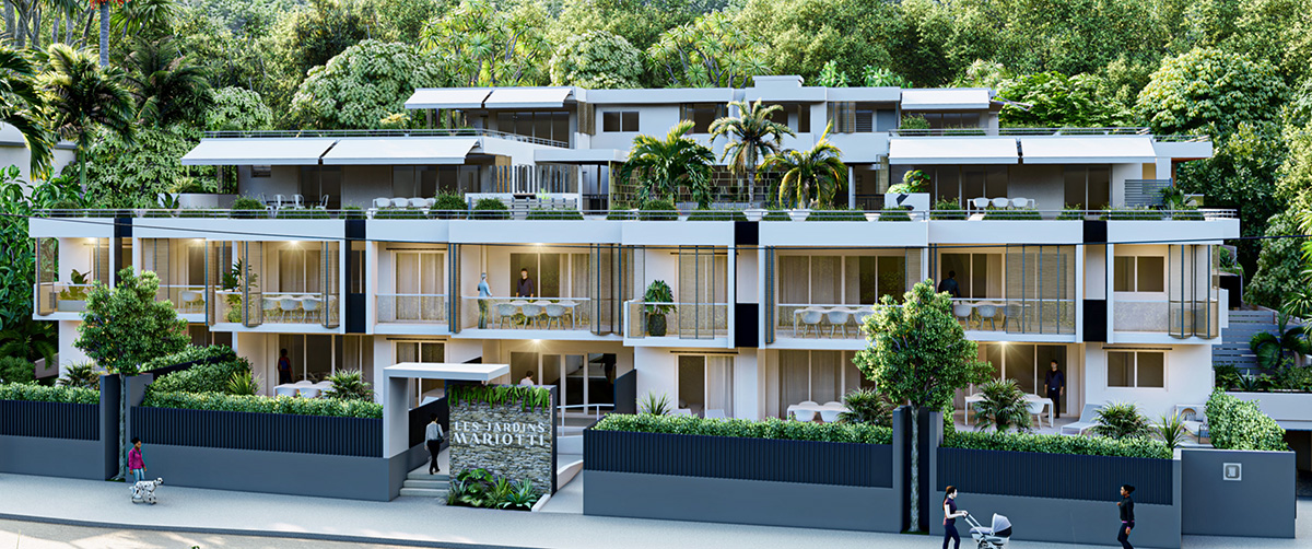 Les jardins Mariotti, immobilier Neuf Nouméa (988)