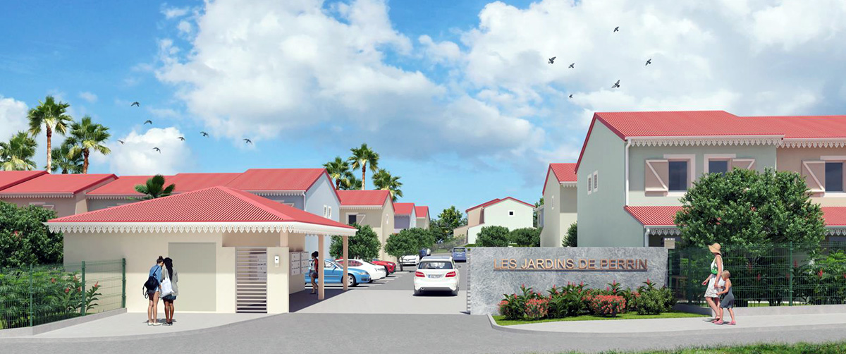 Les Jardins de Perrin, immobilier Neuf Morne-à-l'Eau (971)