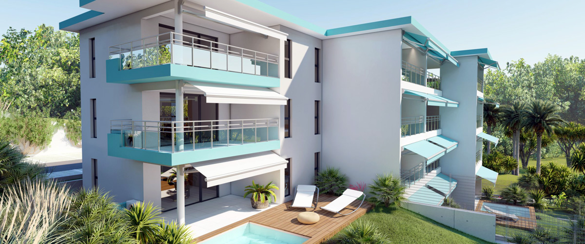 Les Terrasses de Saint-Paul, immobilier Neuf Fort-de-France (972)
