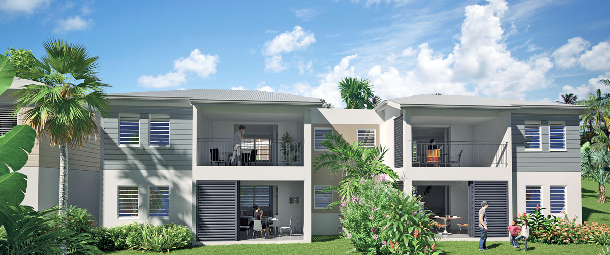 Résidence Aqua Lumina, immobilier Neuf Saint-François (971)