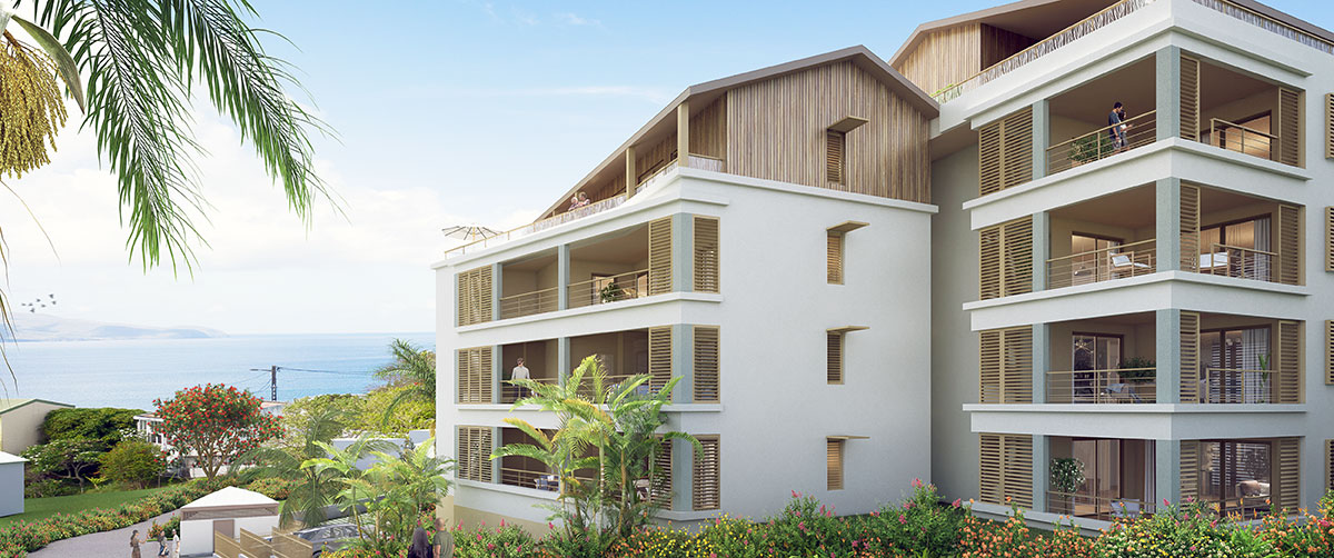 Résidence Belvédère du Fort, immobilier Neuf Fort-de-France (972)