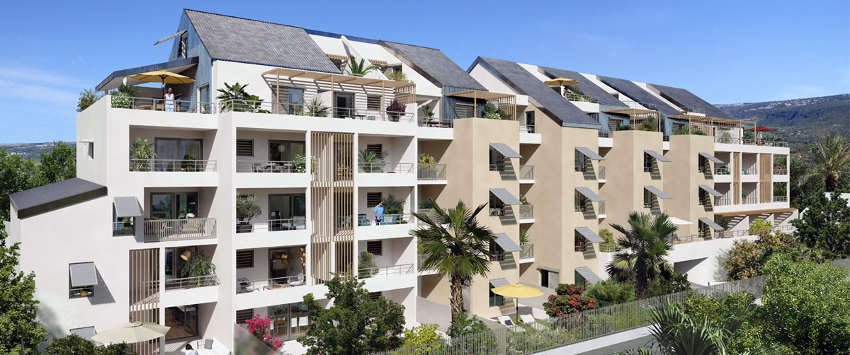 Résidence Cap Alizé, immobilier Neuf Saint-Paul (974)