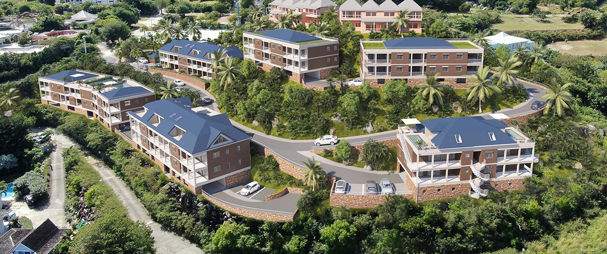 Résidence Crystal, immobilier Neuf Anse Marcel (978)