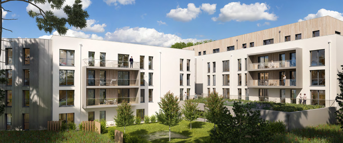 Résidence étudiante Cap West Le Mans, immobilier Neuf Le Mans (72)