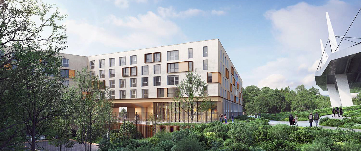 Résidence étudiante Le Stadium, immobilier Neuf Villeneuve-d'Ascq (59)