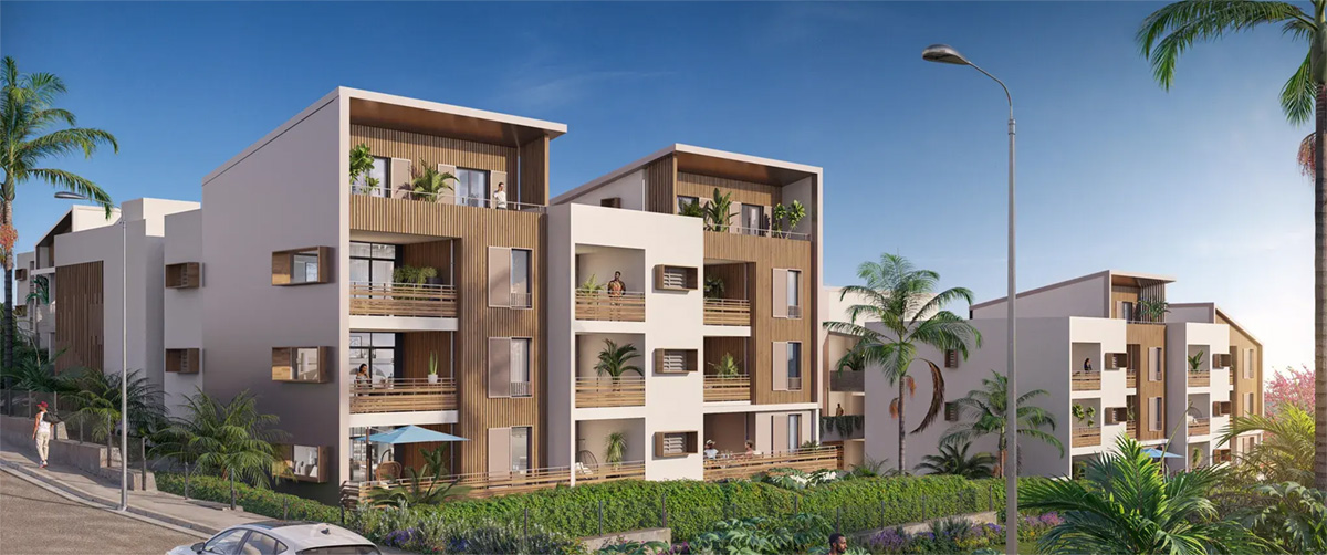 Résidence Eugenia, immobilier Neuf Saint-Leu (974)