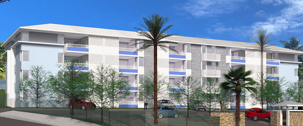 Résidence La Palme Bleue, immobilier Neuf Le Diamant (972)