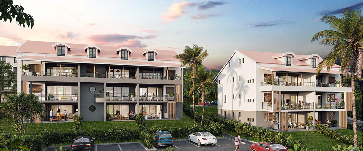 Résidence La Rose des Vents, immobilier Neuf Vieux-Fort (971)