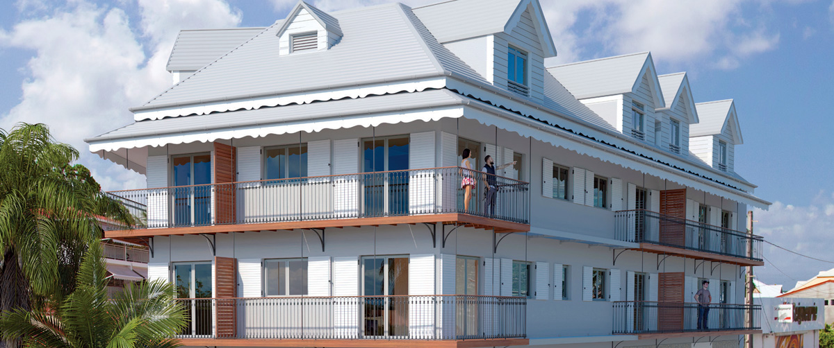 Résidence Le Lagon Bleu, immobilier Neuf Sainte-Anne (971)