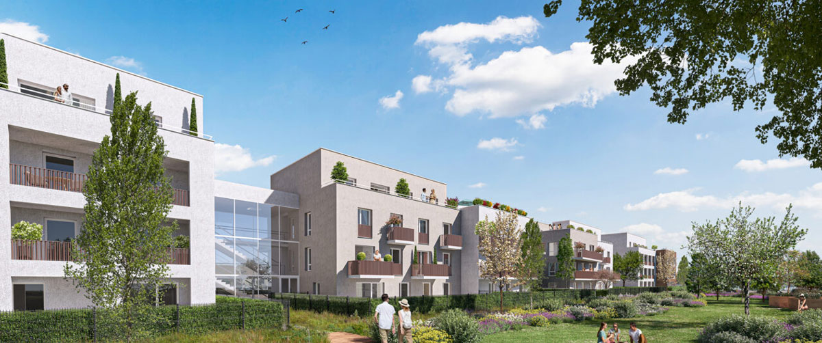 Résidence Les Jardins d’Henri IV, immobilier Neuf Chartres (28)