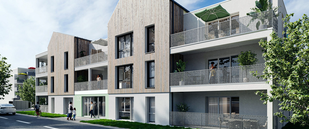 Résidence Les Rives du Lac, immobilier Neuf Cholet (49)