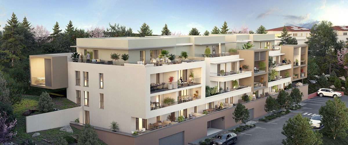 Résidence Terra Gaïa, immobilier Neuf Saint-Raphaël (83)