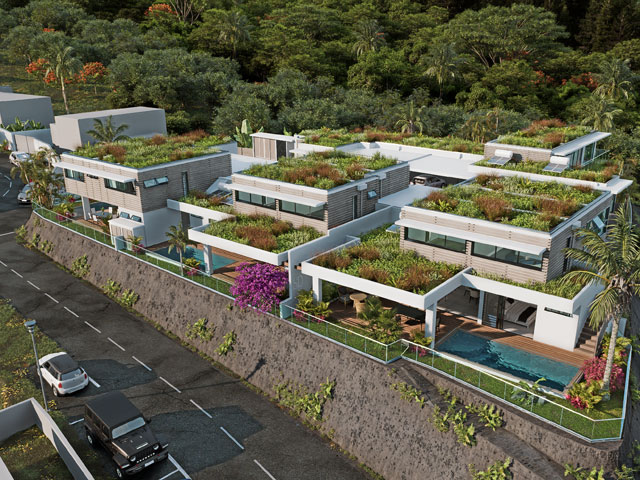 Villas V,Punaauia, Tahiti (987)