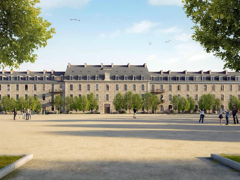 La Caserne Beaumanoir, Dinan (22)