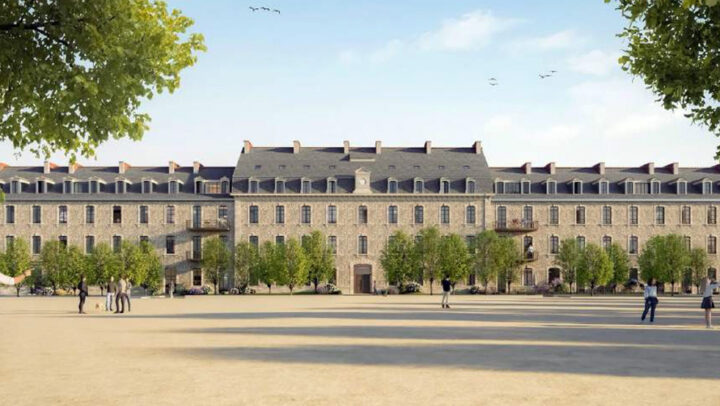 La Caserne Beaumanoir, Dinan, Côtes-d'Armor (22)