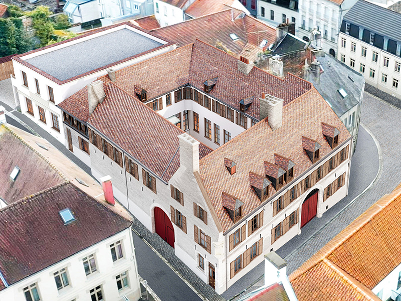 L'Hôtel de la cour de France, Montreuil-sur-Mer