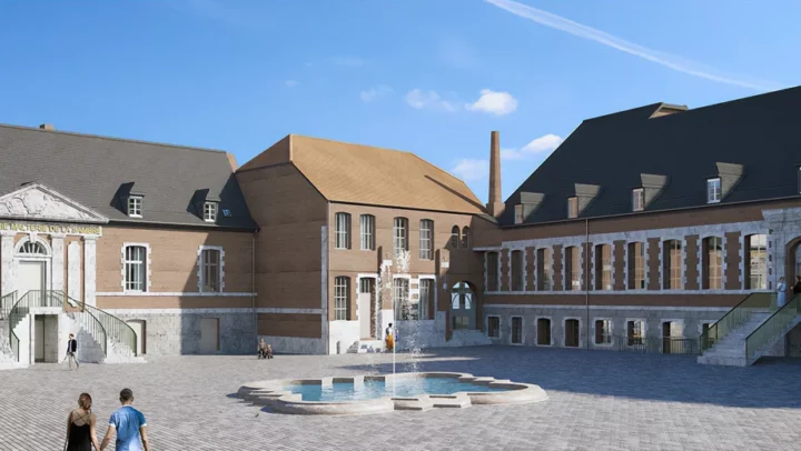 Abbaye des Bénédictins, Hautmont, Nord (59)