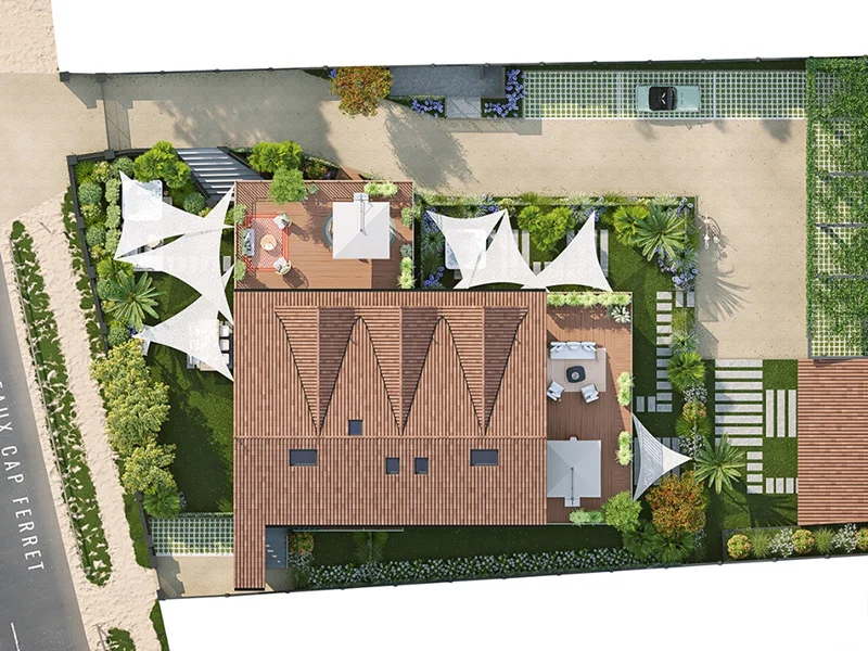 Villa Toulinguet, Cap Ferret