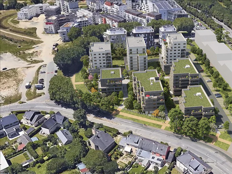 Flânerie Saint-Martin, Rennes