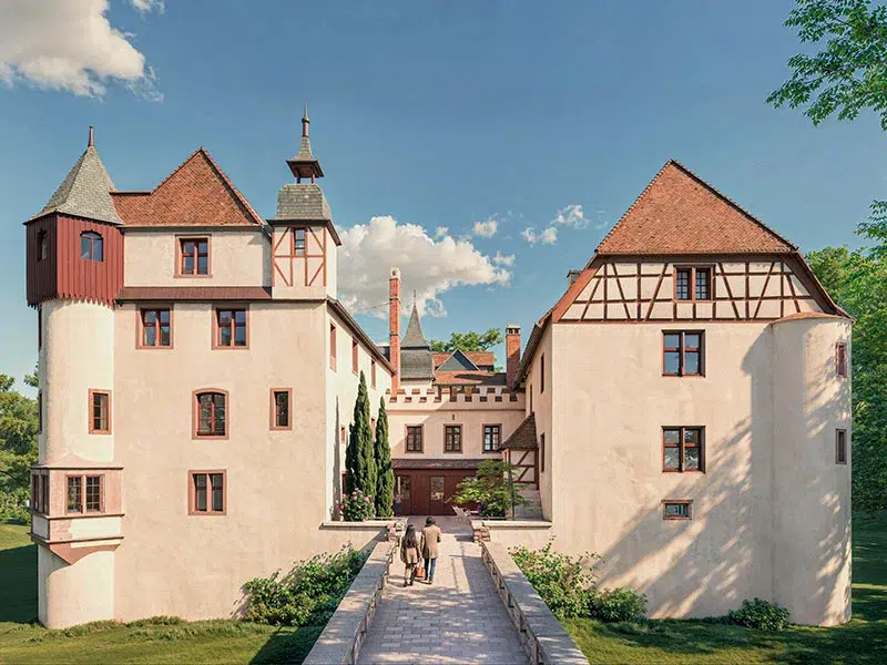 Château de Scharrachbergheim, Scharrachbergheim-Irmstett
