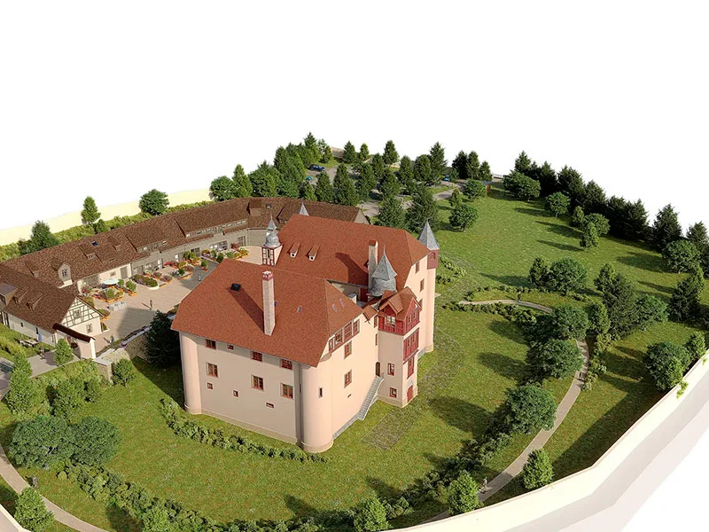 Château de Scharrachbergheim, Scharrachbergheim-Irmstett