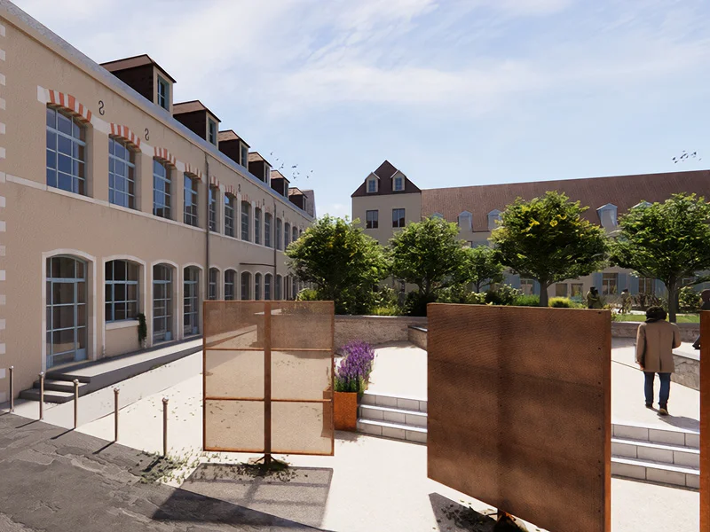 Jardin des Ursulines, Dole