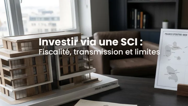 Investir via une SCI ou une société immobilière : IR, IS, transmission, CIOP et limites