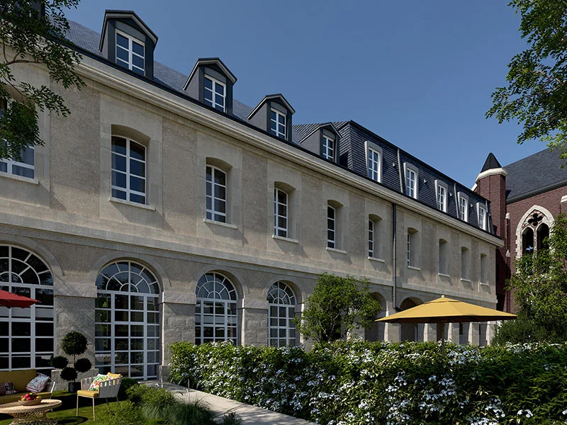 Le parc des Mathurins, Rouen