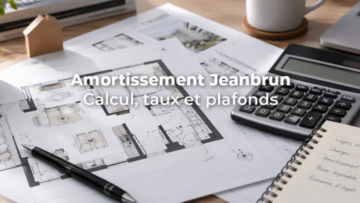 Amortissement Jeanbrun : calcul, taux et plafonds