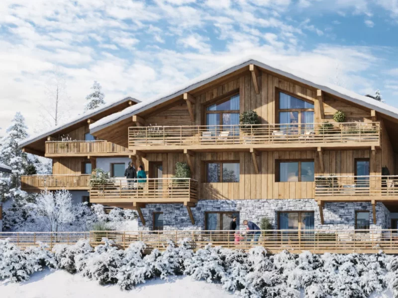 Galerie — projection illustrative générée par IA — L'Estive - Morzine