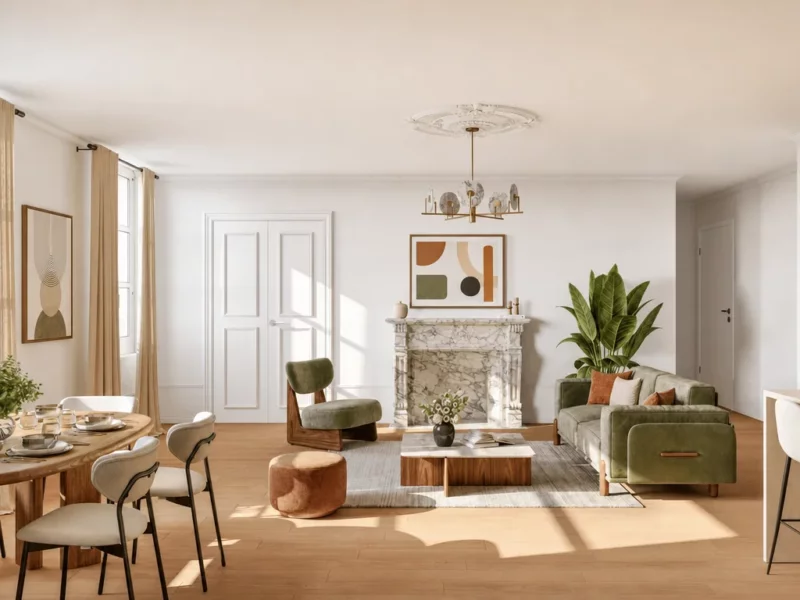 Galerie — projection illustrative générée par IA — Maison Grammont
